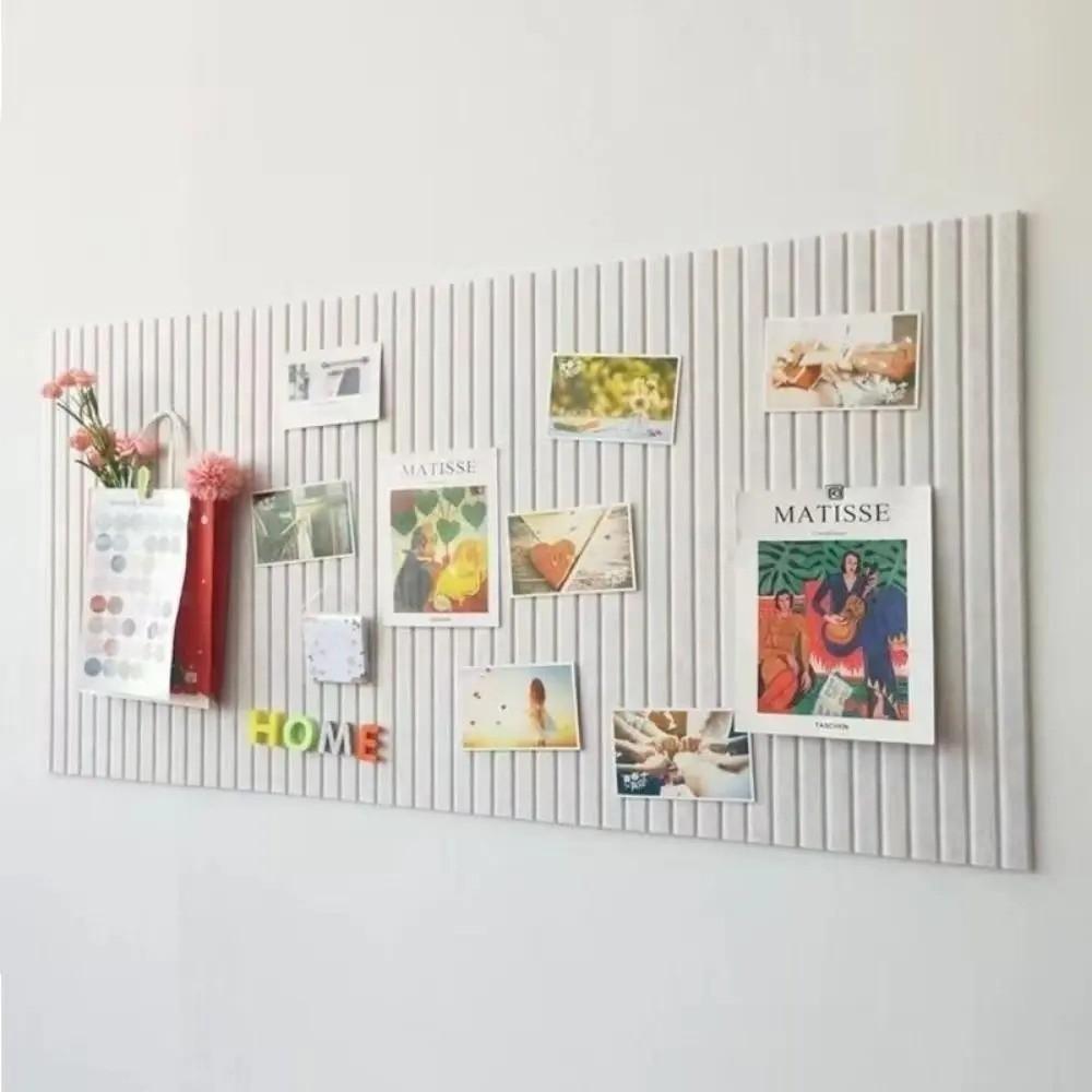 Lightweight DIY Felt Wall Stickers No Drill 40x60cm Photo Display Board Self-Adhesive Felt Bulletin Board Gallery Wall