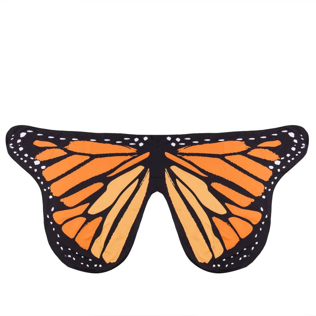 Wings Fairy Ladies Nymph Pixie Costume Accessory Colorful Soft Fabric Butterfly Wraps Pashmina MIT