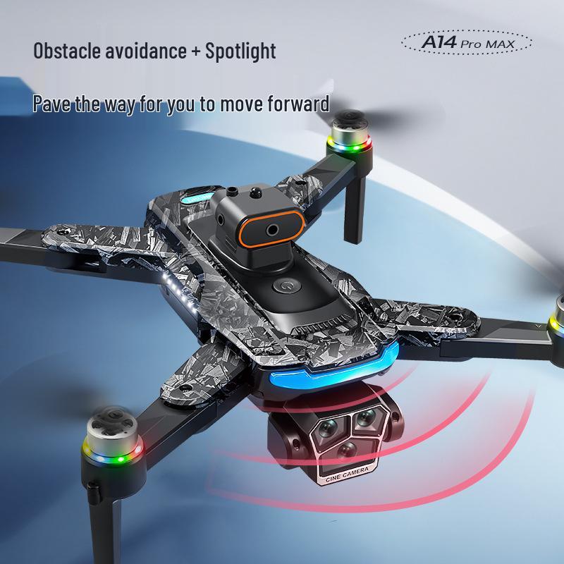 A14 GPS Drone: 4.5-Inch Screen, Brushless, Auto-Return, Intelligent Obstacle Avoidance, Optical Flow Control