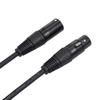 DMX512 Signal Cable Canon Cable/Microphone Cable/Microphone Cable XLR Cable Black