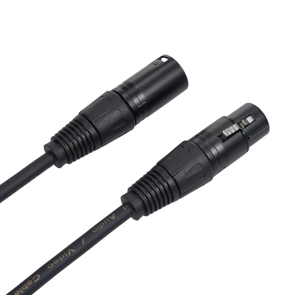 DMX512 Signal Cable Canon Cable/Microphone Cable/Microphone Cable XLR Cable Black