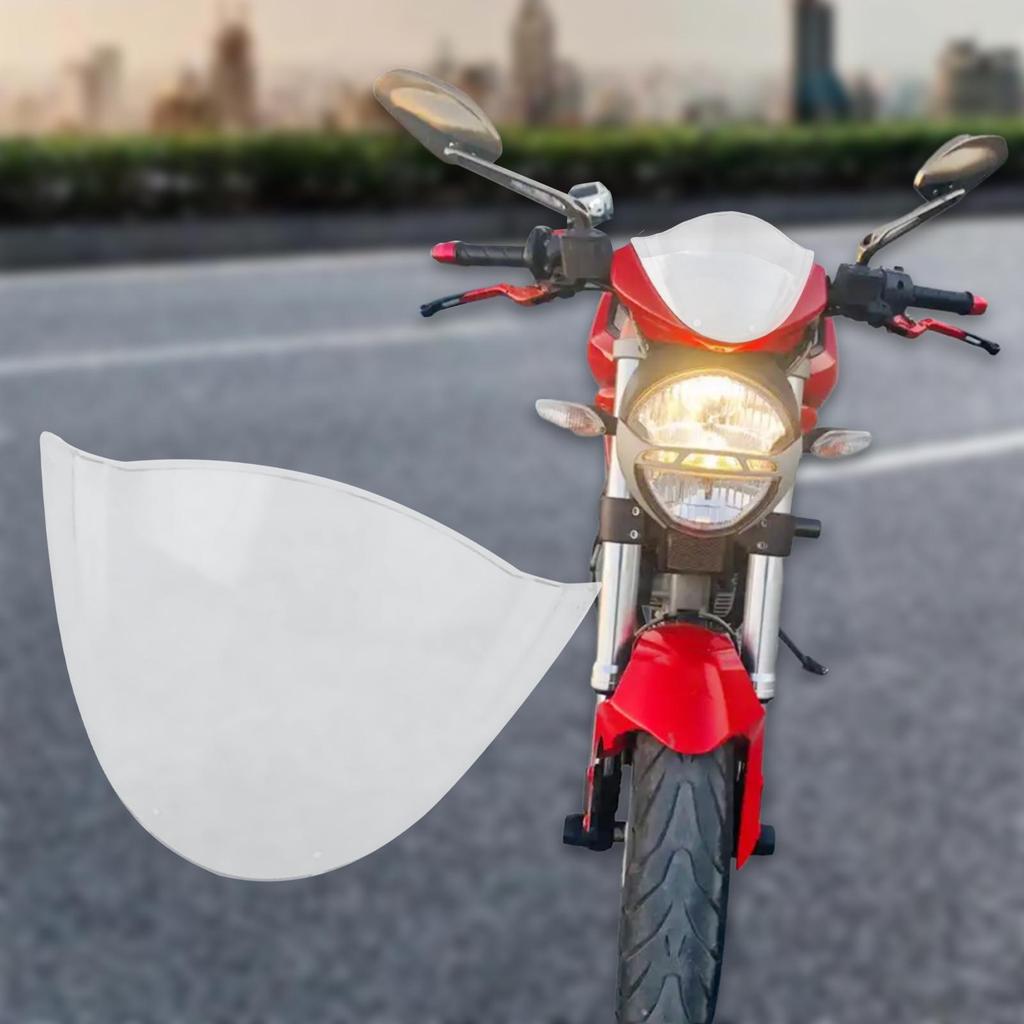 Мотоциклетное ветровое стекло Профессиональная простая установка Замена Защита