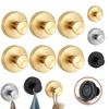 1/2/4/6Pcs Glass Door Hooks Suction Cup Wreath Hangers 15lbs Load Capacity Easy To Install Towel Hangers Garland Hooks