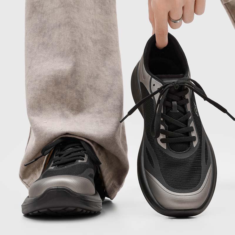 Men'S Shoes Summer Korean Version New Soft-Soled Breathable Light Commuter Hiking Shoes Comfortable Outdoor Sports Shoes