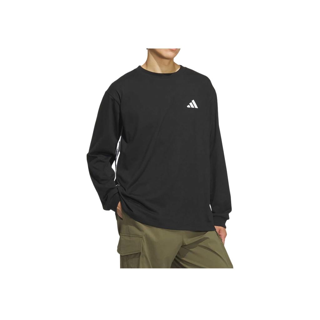 adidas Стильная минималистичная футболка с длинным рукавом, унисекс, топы KF5186