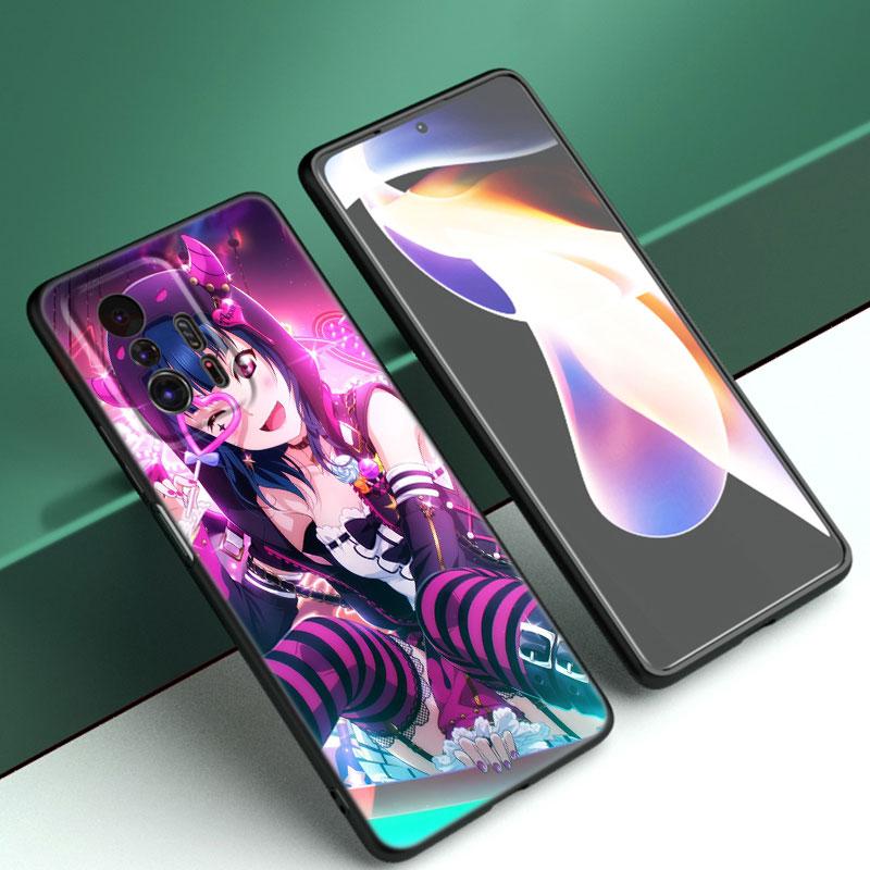 Game Project Sekai Black Silicone Phone Case For Xiaomi Mi 9 SE 8 10 10T 11 12 13 Lite 9T 11T 12S 12T 13T 14 Pro 5G NE 11i 12X