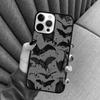 Готический Телефонный Чехол с Летучей Мышью Вампира для iPhone 17 Air 16 16e 15 13 14 Pro Max 11 12 Plus 2022 MAX Защитный Чехол coque