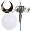 Decor Retro Style White Acrylic Lighting Fixtures Outdoor Lighting Wall Lamp Cover Landscape Light