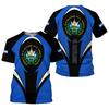 El Salvador Flag Soccer Jersey T-shirts Summer Sports Quick-drying O'neck Trendy Casual Football Jersey 3D Printed Mens Clothing