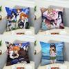GGIRLS Und PANZER Наволочка Для Автомобиля Дивана Декоративная Домашняя Двусторонняя Печать Плюшевая Квадратная Декоративная Подушка Чехол
