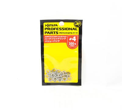 Xesta Жесткие сплошные кольца Value Pack Желтая упаковка Размер 4, 30 штук (5057)