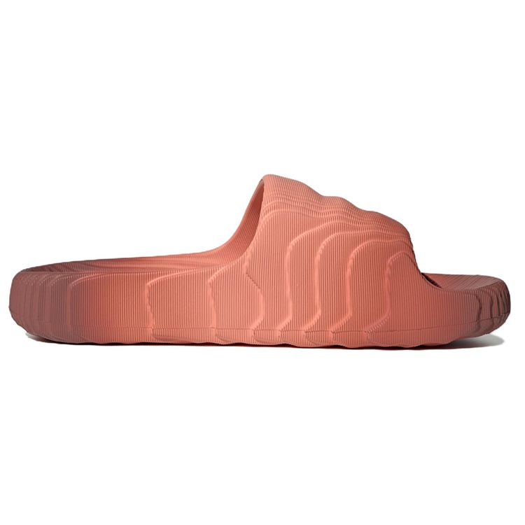 Adidas Adilette 22 Slide Gradient Pack — кроссовки унисекс Wonder Clay Pink Wild-Sepia Core-Black IG7492