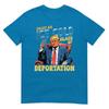 Ice Enjoy An Ice Cold Glass Of Deportation Funny Trump Ice Tshirt