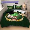 Deer Cross Symbol Print 3Pcs Bedding Setduvet Cover With 2 Bedropillowcase Home Birthday Gift
