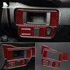 Carbon Fiber Headlight Switch Button for Toyota Tacoma 2016-2019 Interior Dashboard Parts
