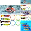 Плавающие кольца Торпеды Набор игрушек для игр в воде для детских занятий в бассейне
