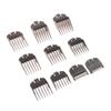 10Pcs Hair Clipper Combs Guide Kit Hair Trimmer Guards 1.5-25Mm Salon Tools