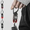 Simple creative trendy keychain for men women waist keychain For Toyota C-hr Rav4 Hilux Prius Avensis Auris Corolla