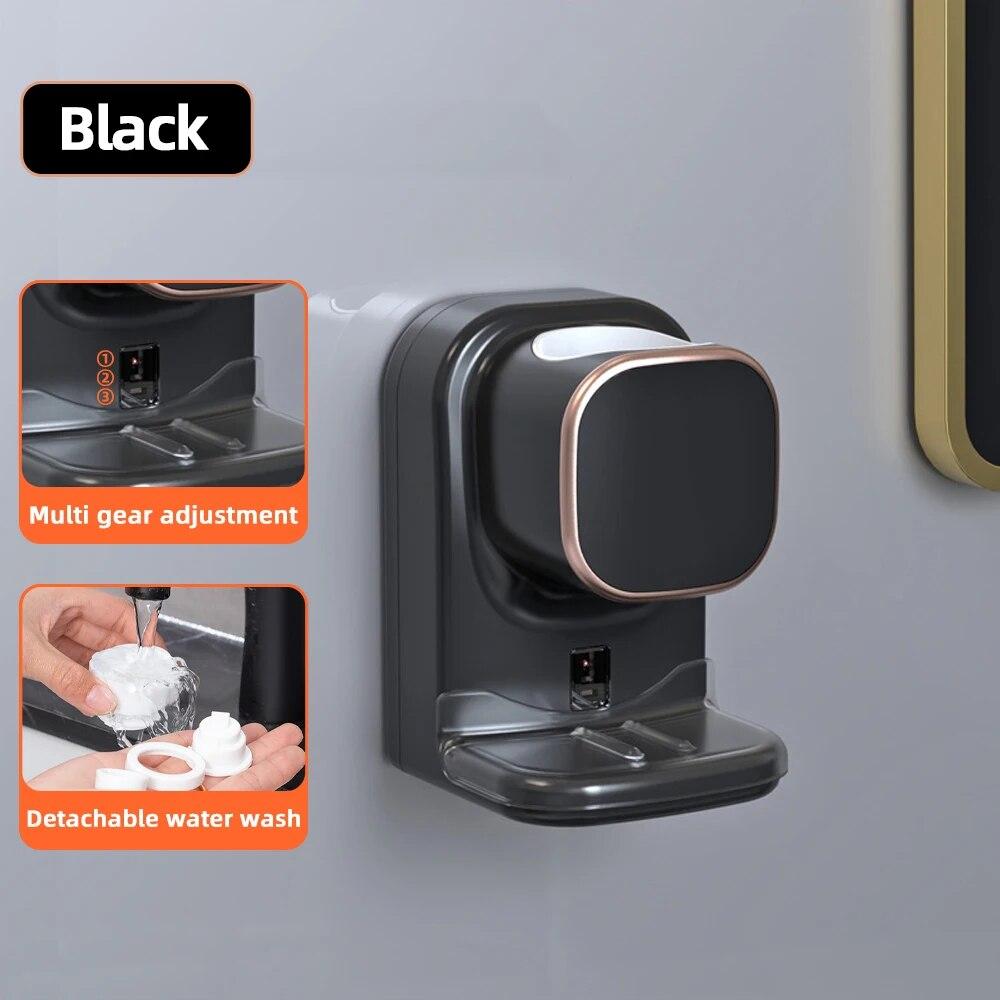 WIKHOSTAR 3 Mode Smart Toothpaste Dispenser Automatic Sensor Electric Wall Mounted Tooth Paste Squeezer USB Removable Bathroom Accessories