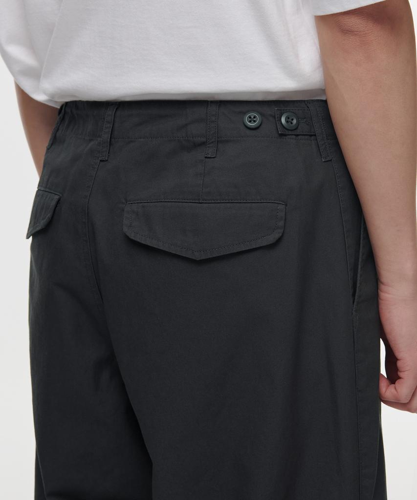 MUSINSA STANDARD Cotton Parachute Pants [Dark Gray]