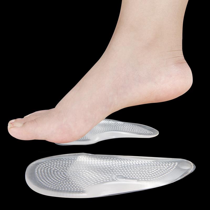 Силиконовые гелевые вставки для поддержки свода стопы, подушечки для плоскостопия, ортопедические стельки, обезболивающие ортопедические подушечки для обуви
