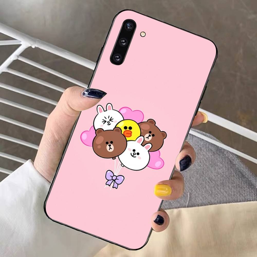 Мультяшный милый чехол для телефона C-Cony B-Brown для Redmi Note 4 X 5 A 6 7 8 T 9 9S 10 11 11S 11Epro Poco M3 Pro