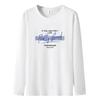 Футболка с длинными рукавами Pretty Good Pattern Mens Pure Cotton Man Casual Pullover S-5XL