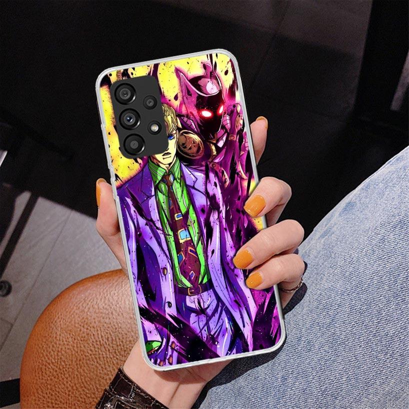 Чехол для телефона JoJo Kira Yoshikage Killer Queen для Samsung Galaxy A52 A42 A32 A22 A12 A51 A41 A31 A21S A50S A40 A30S A20S A20E A10