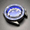 Б/У SEIKO 7S26-0020 SKX SBSA SRPD SRPE и т.д.. Хрустальный Цилиндр Минеральное Стекло Синий AR Запчасть AfterMarket Мод Seiko Кастомная Часть SKX007