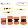 Hose Quick Connectors 1/2'' 3/4" Garden Quick Hose Connector for Garden Irrigation Water Pipe Extender Connector Accessories