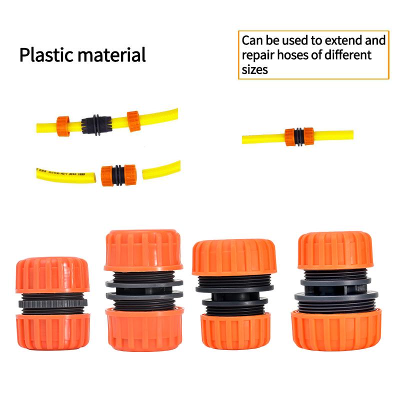 Hose Quick Connectors 1/2'' 3/4" Garden Quick Hose Connector for Garden Irrigation Water Pipe Extender Connector Accessories