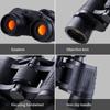 Профессиональный бинокль HD 80x80 с зумом, водонепроницаемый и противотуманный, уличный, для пешего туризма, охоты, 10000 м, мощный оптический HD-объектив ночного видения, 2022 г.