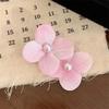 Orchid Flower Flower Hair Clip Pearl Bohemia Headwears New Orchid Hairpin  Girl