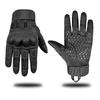 PU Leather Full Finger Tactical Touch Screen Gloves Army Hiking Cycling Training Climbing Hunting Non-slip Mittens Men