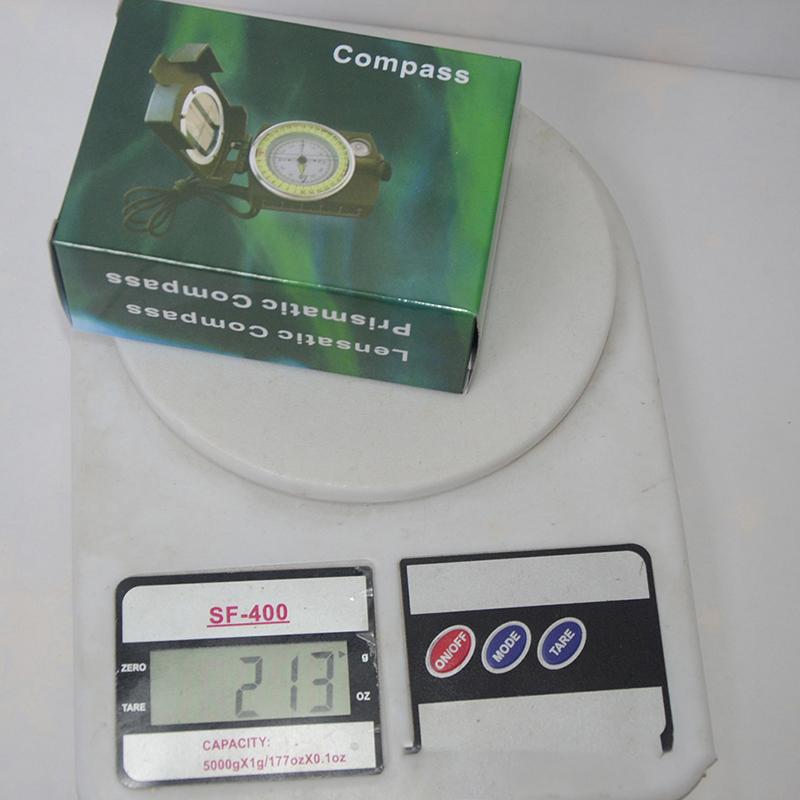 High Precision American Compass Multifunctional Military Green Compass