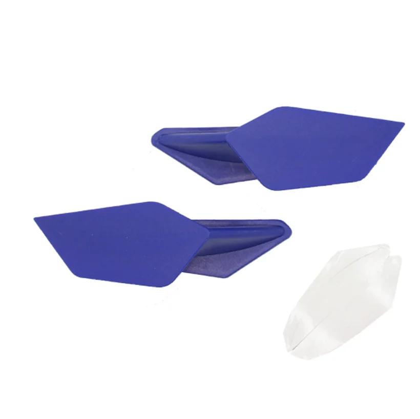 2PCS High Quality Scoooter Dynamic Motorcycle Wing Kit Motorbike Scooter Aerodynamic Motorbike Winglet Kits