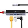 SETMSPACE Док-станция Type C Док-станция Type C Хаб 5 Гбит/с Док-станция HDMI Док-станция PD 60 Вт Док-станция Материал Алюминиевый сплав АБС Док-станция HDMI PD