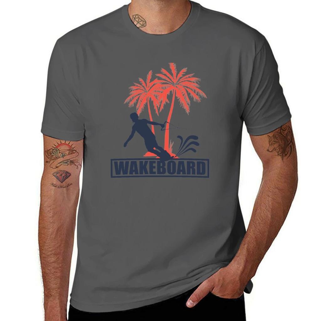 Wakeboard Tshirt Graphic Print Short Sleeve Tshirt