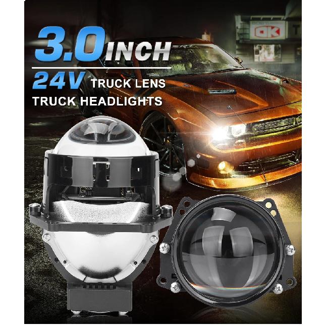 3,0-дюймовый 300 Вт Bi-LED 6 шт.+3 шт. Автомобильный Проектор Фары Линза для Hella 3R G5 30000Лм Ближний Дальний Свет Модификация Галогенный Свет 6000K