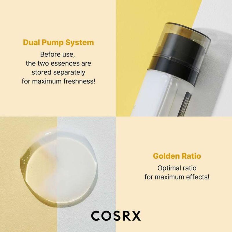 COSRX Продвинутая двойная эссенция для сияния со слизью
