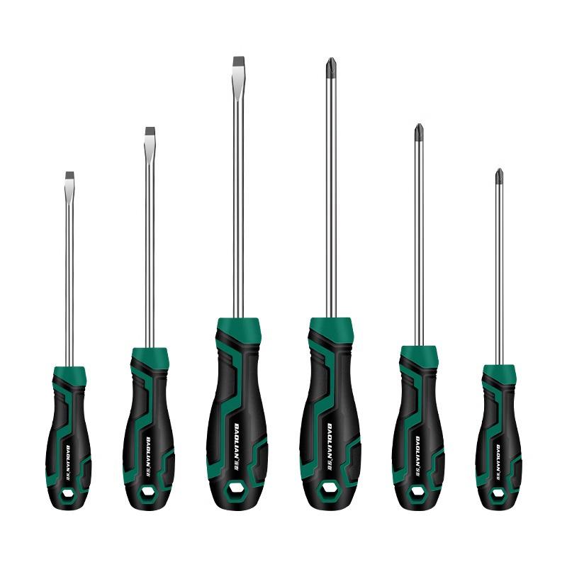 Промышленный набор магнитных отверток Baolian - крестовые и шлицевые