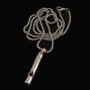 Zinc Zinc Alloy Hip-hop Cool Style Women Whistle Necklace Sweater Chain Necklace for Men Titanium Steel Chain
