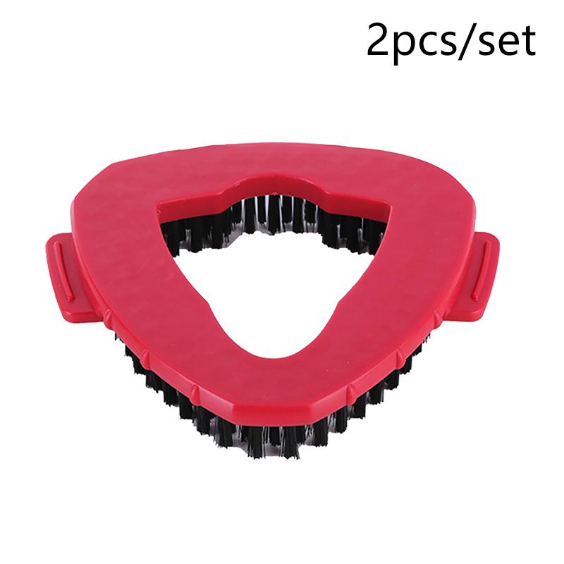 2 шт. сменные поворотные треугольные насадки для швабры, вращающаяся треугольная насадка для швабры для ванной комнаты, кухни, настенной плитки, сменный инструмент для швабры