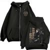 Resident Evil Game Theme Zipper Hoodie Retro Street Style Men's and Women's Zipper Hoodie Street Fashion