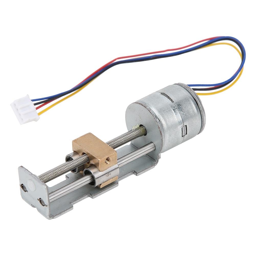 Stepper Motor Mini Linear Screw Nut Slider 2‑Phase 4‑Wire for DIY Small Sliders 20mm