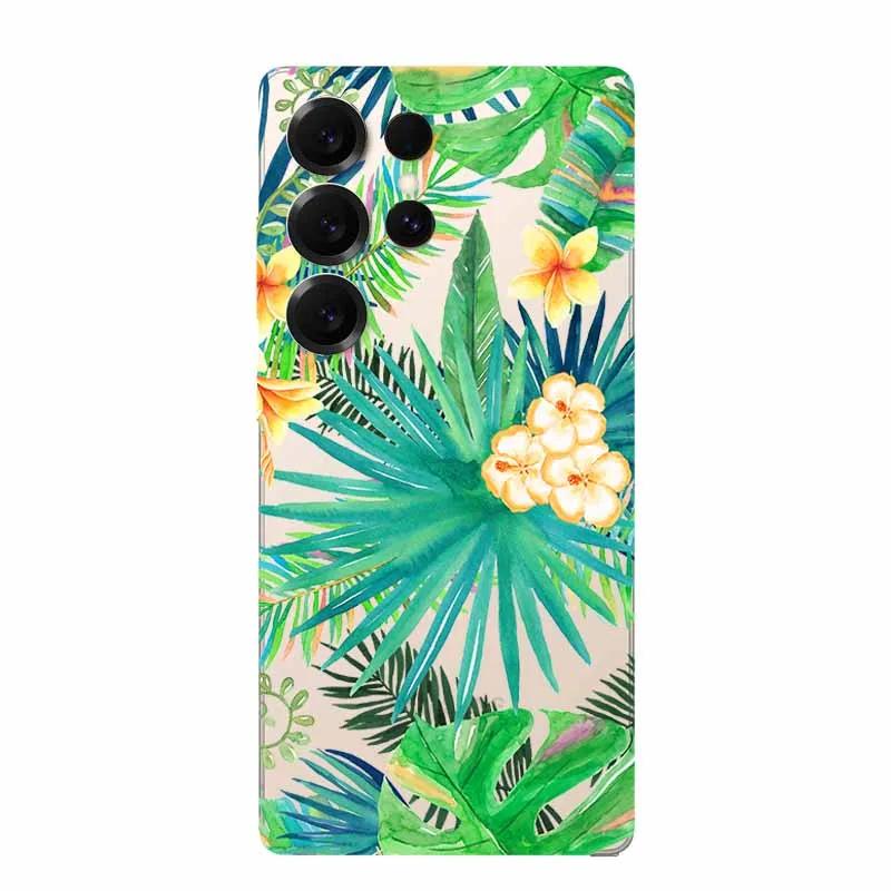 Clear Case For Samsung S25 Ultra 5G Case Clear Back Cover Animal Painting Soft Bumper For Galaxy S25Ultra Transparent Soft Funda