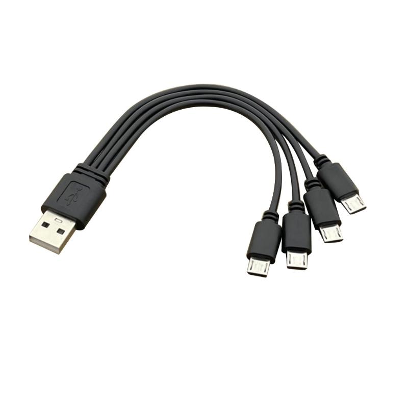 USB-зарядка Мультизарядный кабель для планшетов и смартфонов Оставайтесь заряженными весь день Разветвитель 20 см / 150 см
