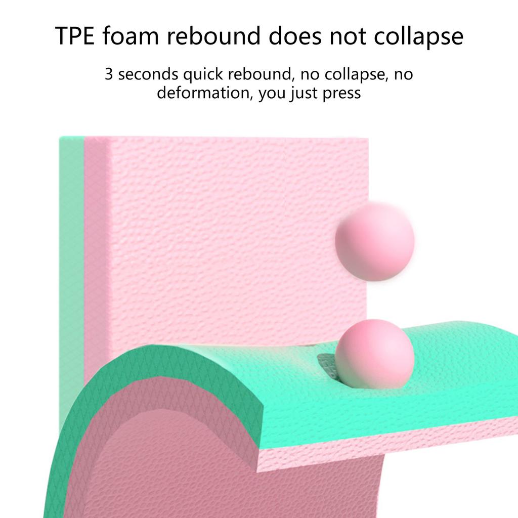 Small Balance Board Foam Pads Exercise Balance Pad Knee Cushioned Boards for Women Kid Fitness Training Yoga Mats