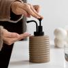 Wabi-sabi 326 мл Керамическая бутылка для лосьона Бутылка с дозатором Мыльница Диспенсер для мыла Бутылка для шампуня лосьона кондиционера Аксессуары для ванной комнаты