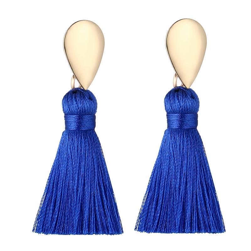 LOVBEAFAS Brand Tassel Earrings For Women Fashion Jewelry Gold Color Bohemian Drop Dangle Earings Wedding Vintage Earrings